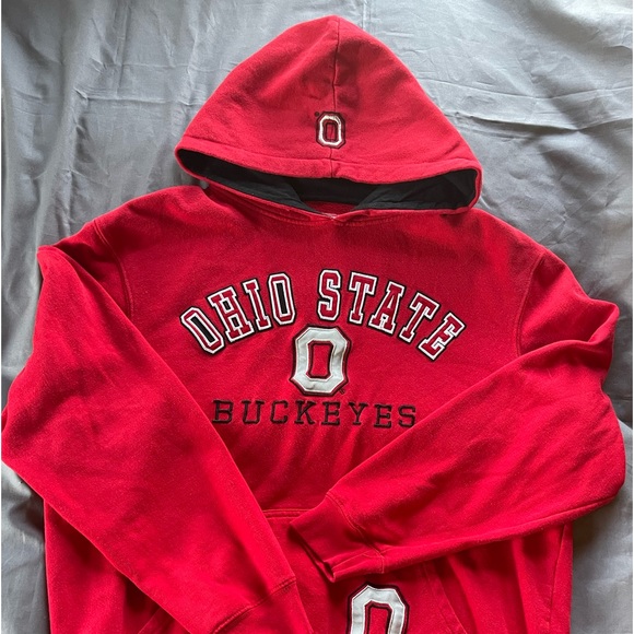 #276 VINTAGE OHIO STATE BUCKEYES HOODIE - Picture 1 of 13